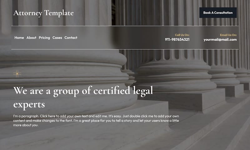 Attorney Premium Template