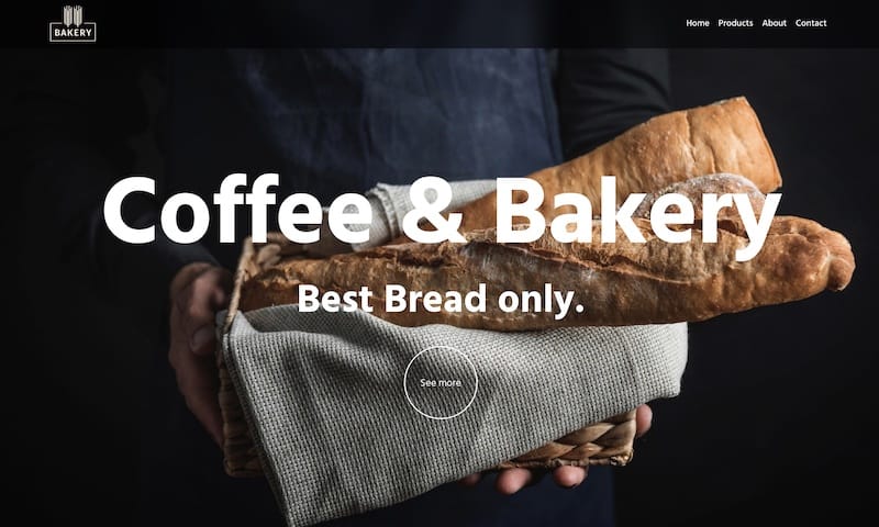 Bakery Premium Template