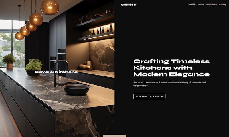 Portfolio template for BlocsApp