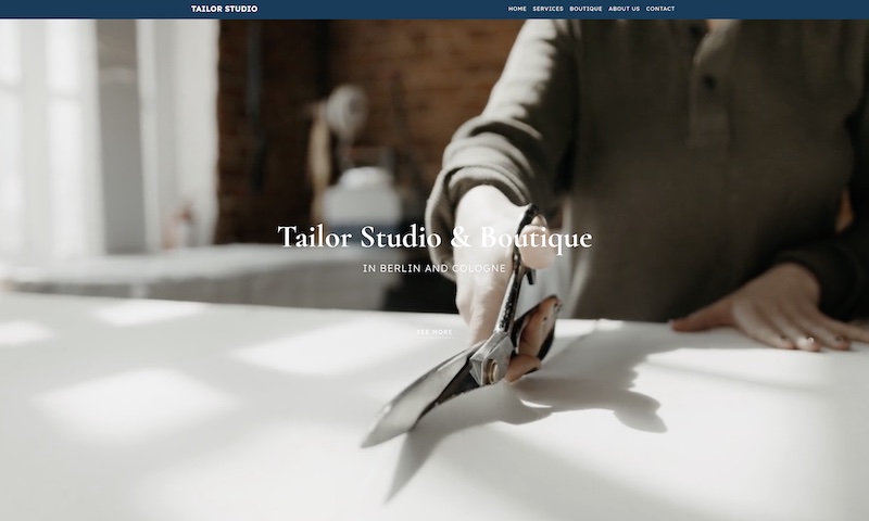 Tailor Template Blocs